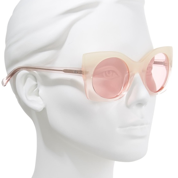 New Zac Posen Leona Pink Sunglasses main image 4